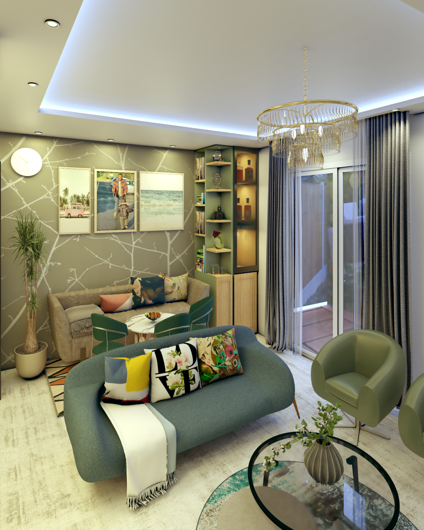 Open Plan Living Room