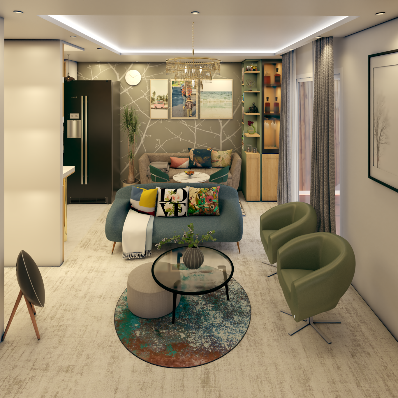 Open Plan Living Room